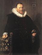 HALS, Frans Nicolaes Woutersz van der Meer oil on canvas